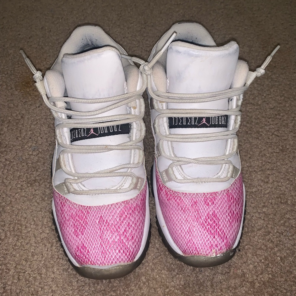 Nike Air Jordan Retro 11 Low “Pink Snakeskin” GS